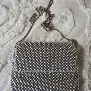 Elegant Silver Chain Bag